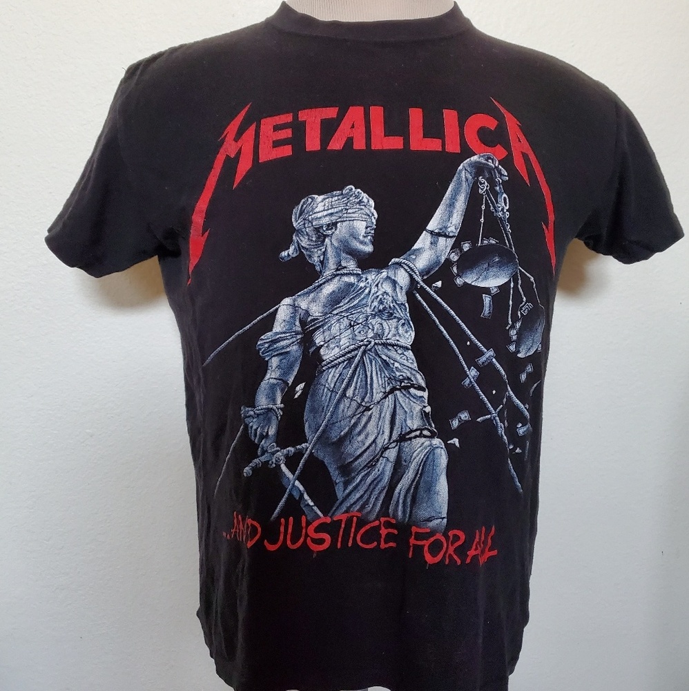 Metallica "And Justice For All" T-Shirt Size Small